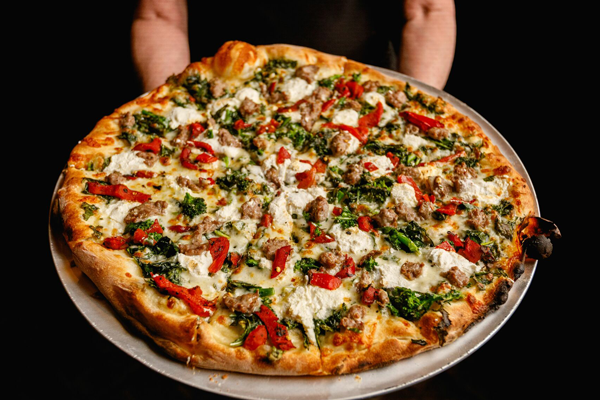 Hand-tossed pizza made fresh daily in Cohasset MA